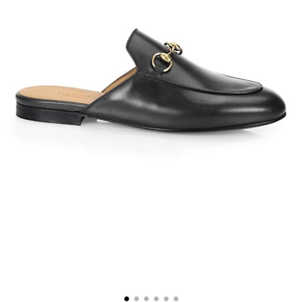 GUCCI PRINCETOWN LEATHER SLIPPER